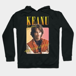 Keanu Reeves - 90s Style Original Aesthetic Design Hoodie